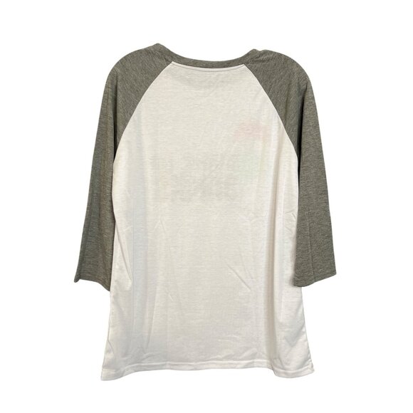 Drink Up Grinches Raglan Graphic Tee Size L - Picture 2 of 5